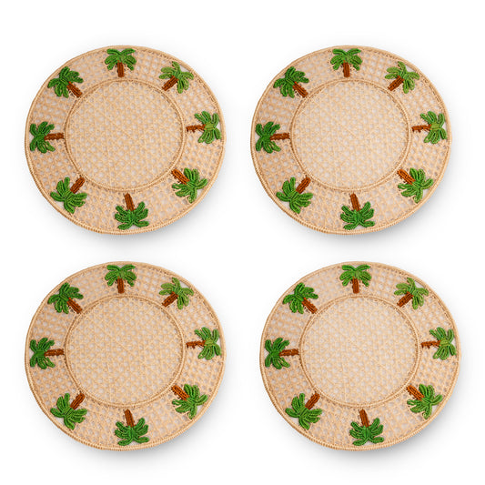 Tropical dining - Palms Placemat, 4 pieces by Cora Cora