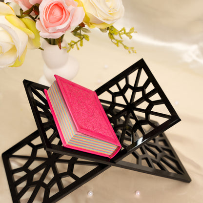 Purpose of life, Mini Holy Quran in Pink leather