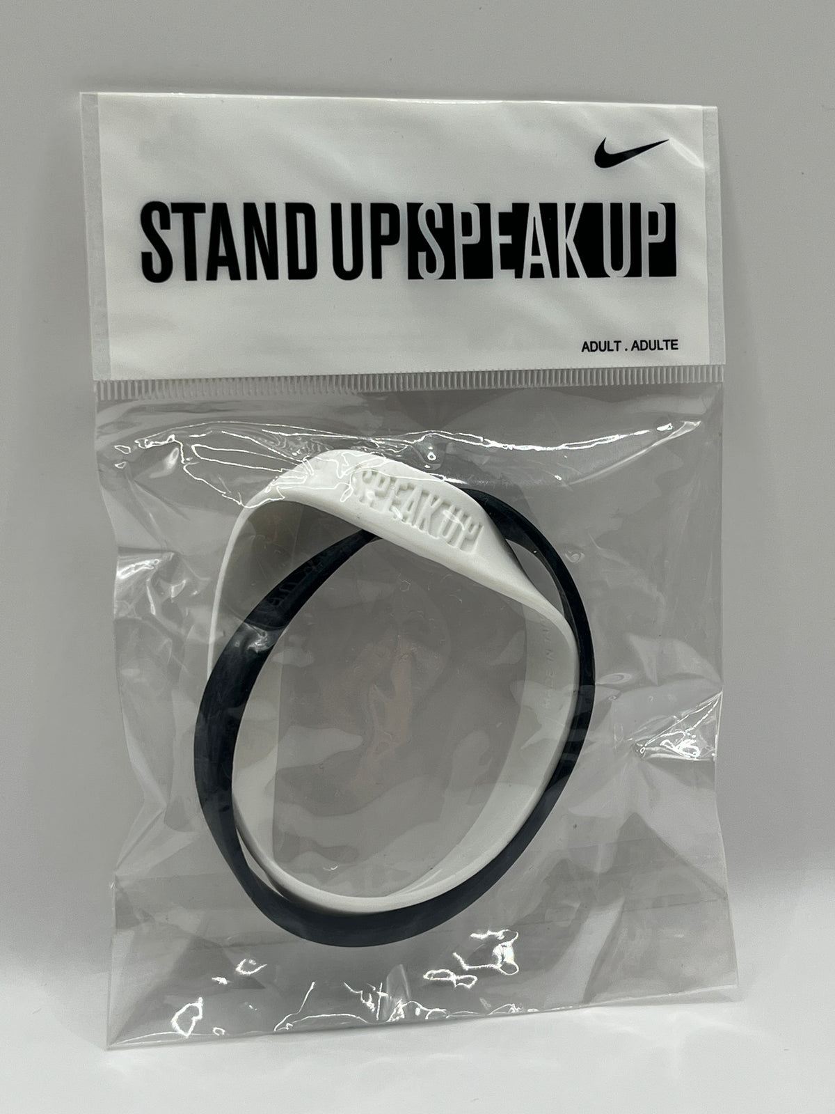The OG that still speaks loud today, Stand Up Speak Up Nike Authentic Vintage Bracelet